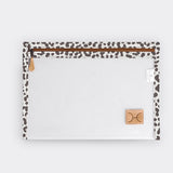 Clear Document Pouch Laminated Fabric RTS