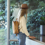 Jen Backpack | Leather