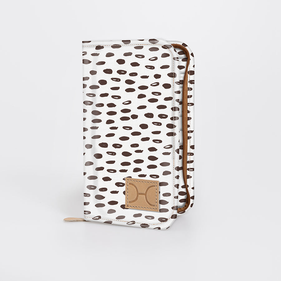 Large Travel Wallet | Laminated Fabric | In Stock