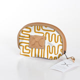Makeup Bag | Laminated Fabric