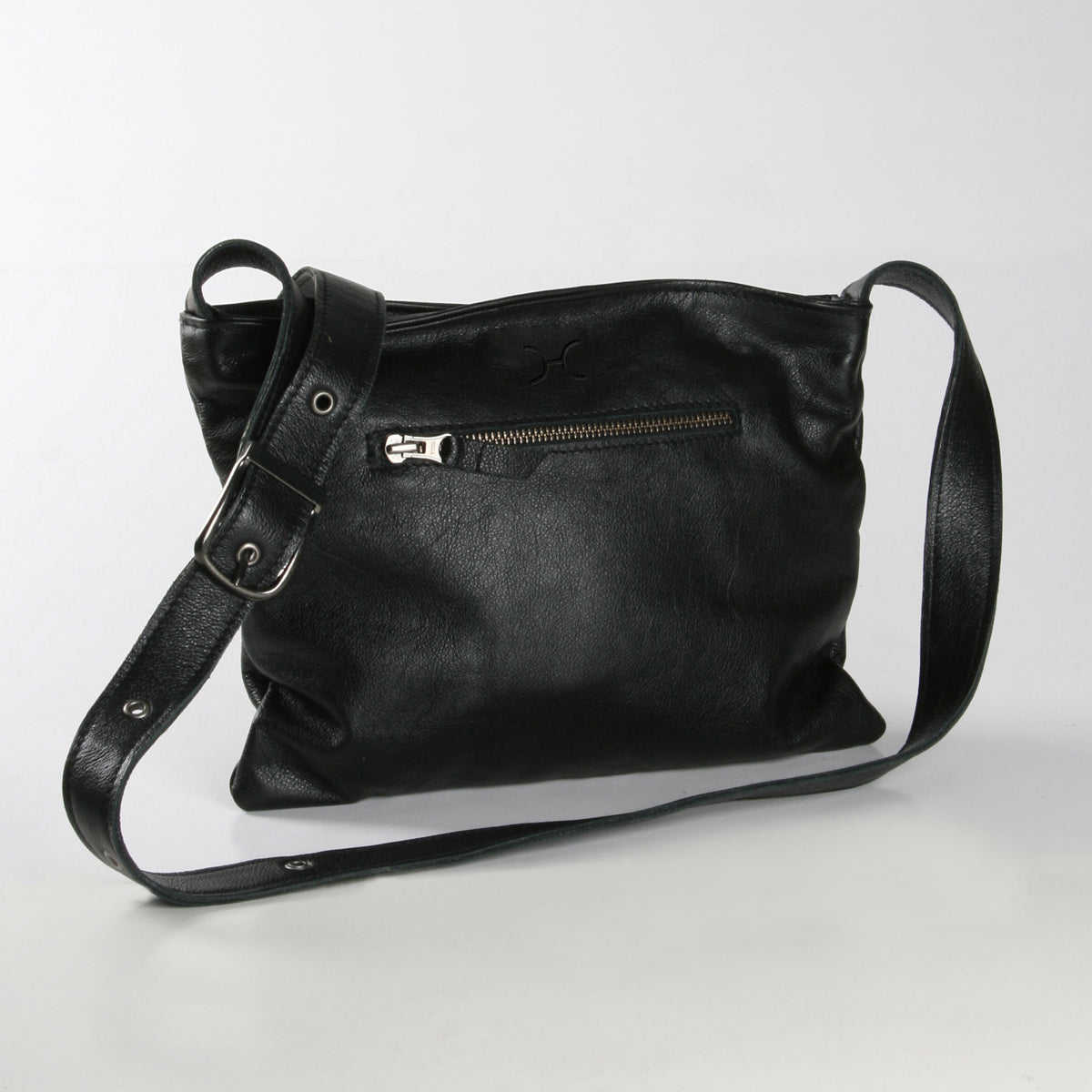 Mini Messenger Handbag | Leather