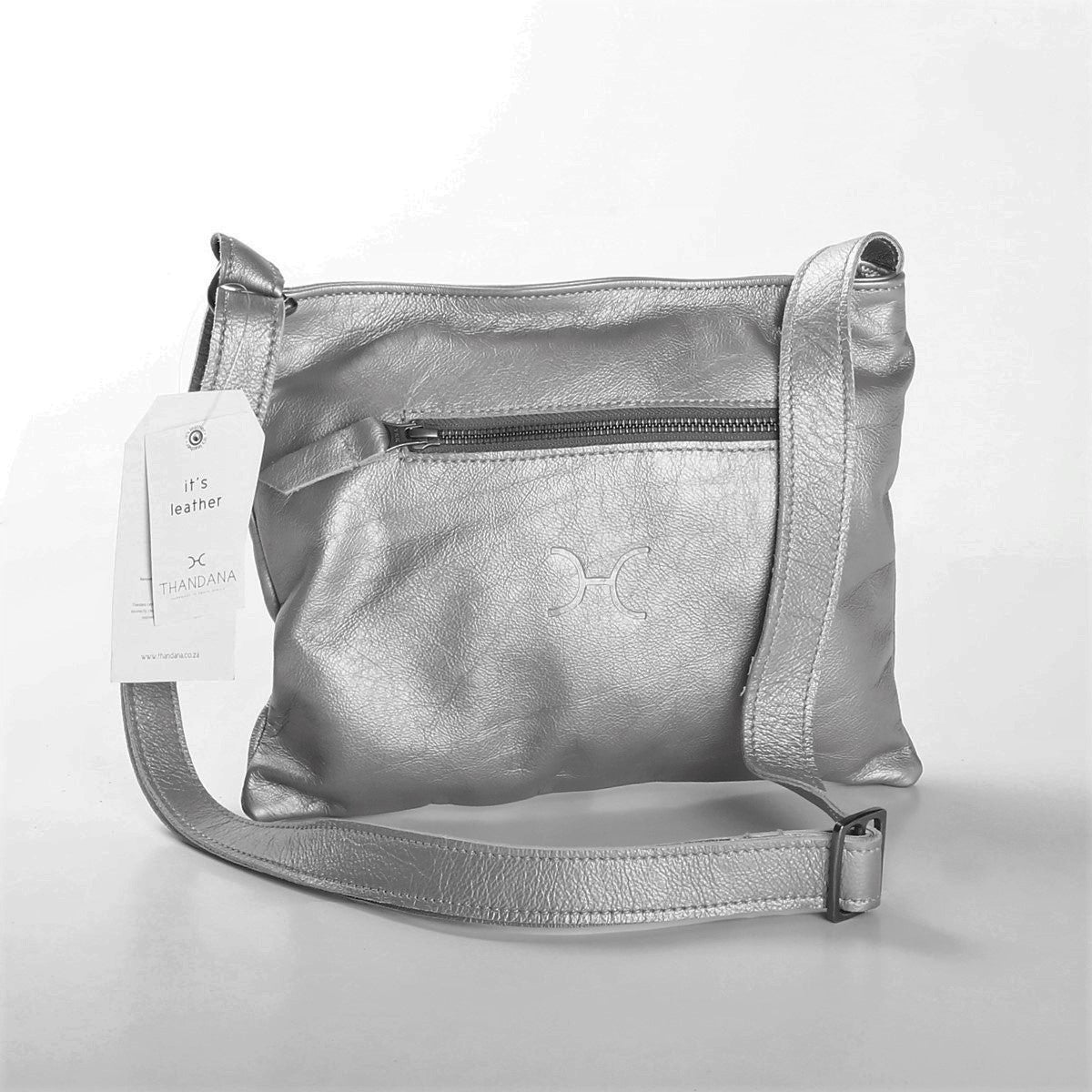 Mini Messenger Handbag | Leather