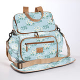 Baby Nappy Backpack Laminated Fabric RTS
