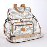 Baby Nappy Backpack Laminated Fabric RTS