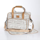 Baby Nappy Bag  | Laminated Fabric | RTS