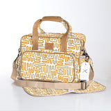 Baby Nappy Bag  | Laminated Fabric | RTS