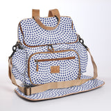 Baby Nappy Backpack Laminated Fabric RTS