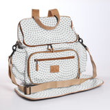 Baby Nappy Backpack Laminated Fabric RTS