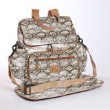 Baby Nappy Backpack Laminated Fabric RTS