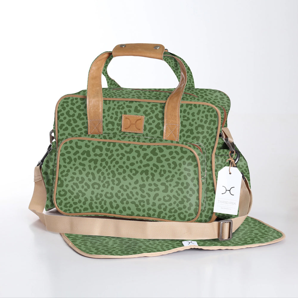 Baby Nappy Bag  | Laminated Fabric | RTS