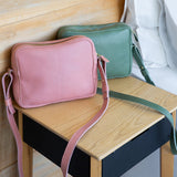 Boxy Handbag | Leather