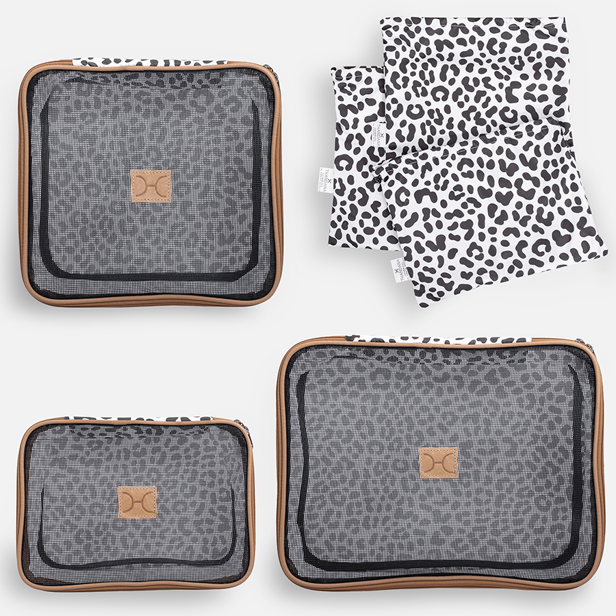 Travel Pods | Cheetah White
