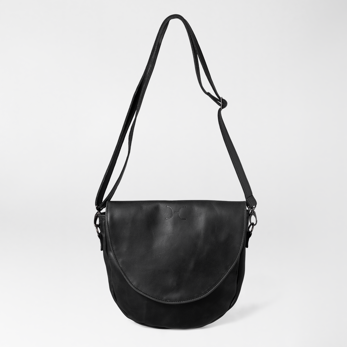 Saddle Handbag | Leather