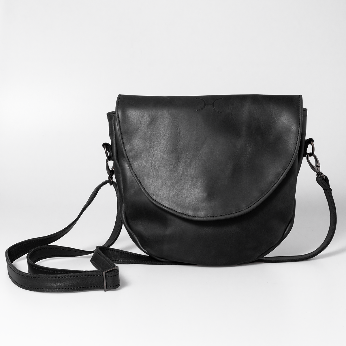 Saddle Handbag | Leather