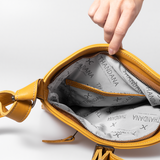 Mini Messenger Handbag | Leather