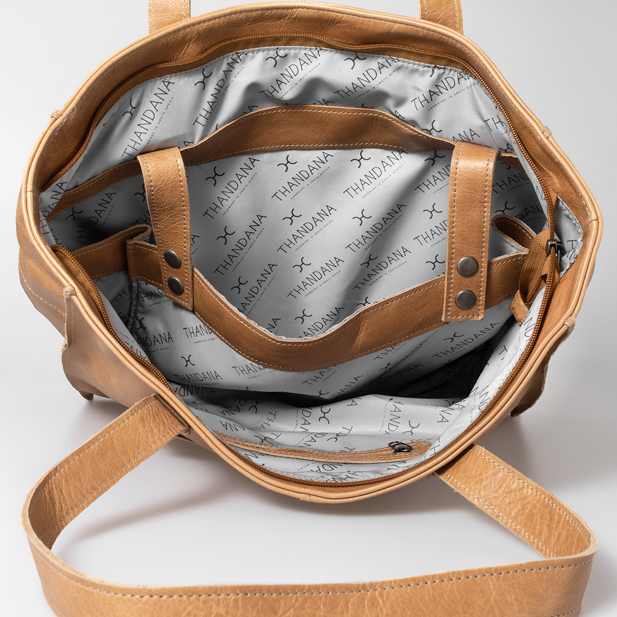 Laptop Tote Handbag | Leather
