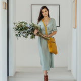 Messenger Handbag | Leather