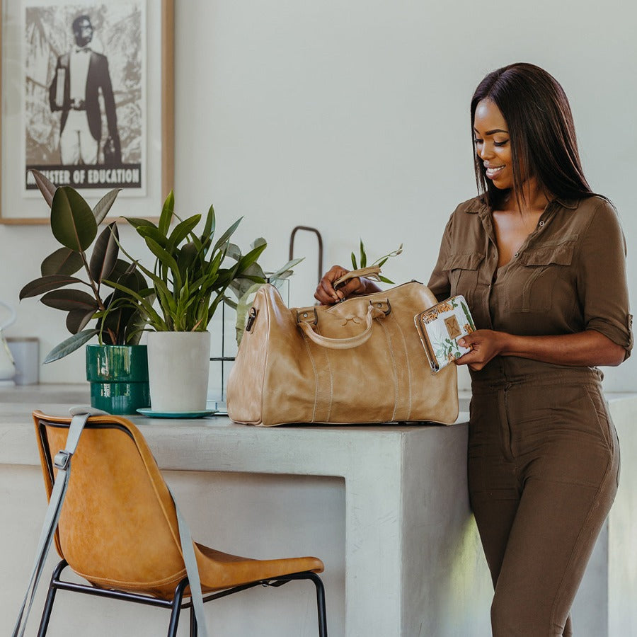 Medium Traveller Bag | Leather