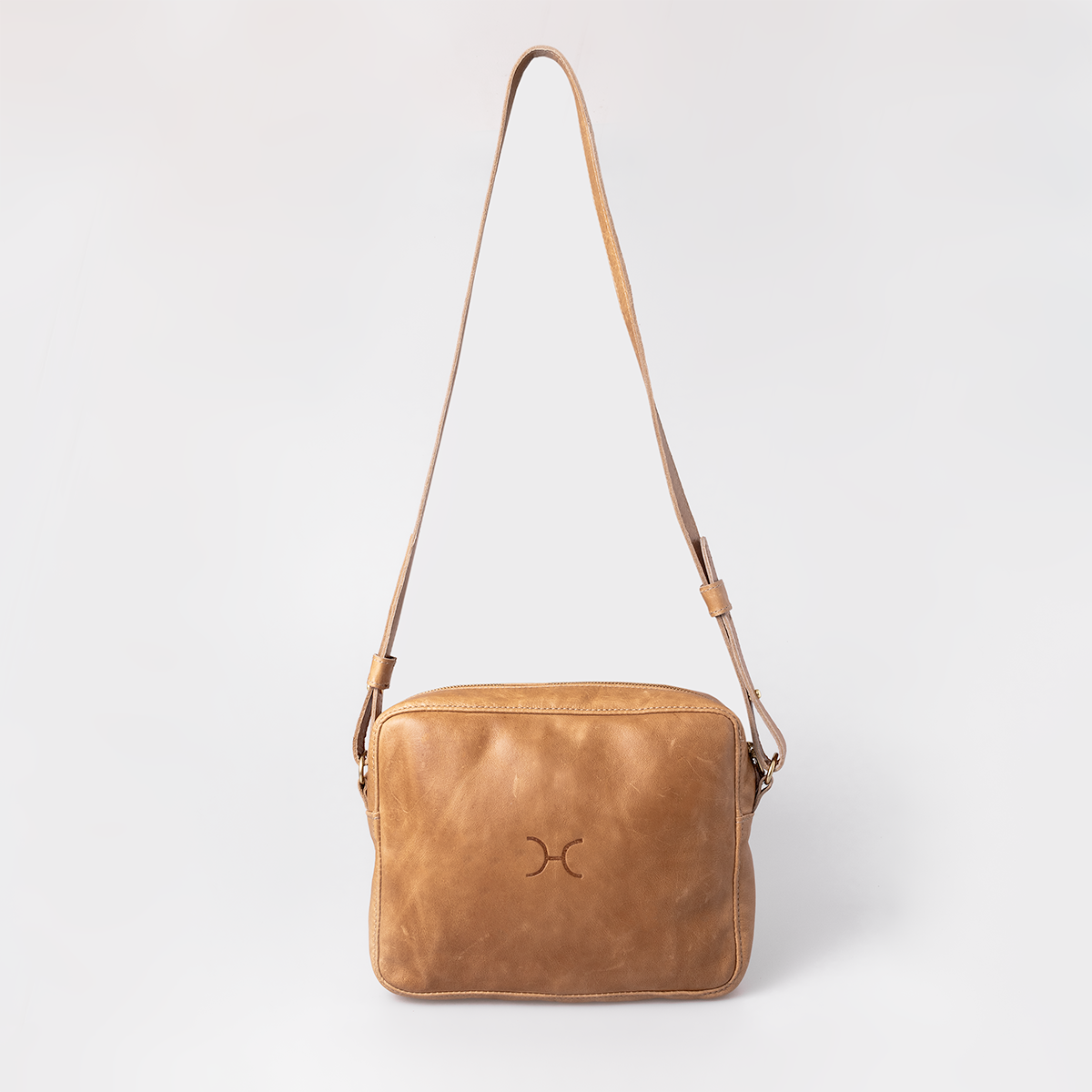 Boxy Handbag | Leather
