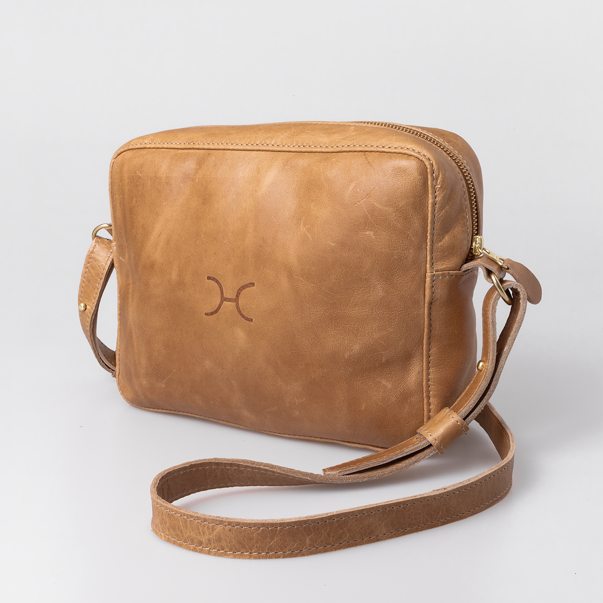 Boxy Handbag | Leather