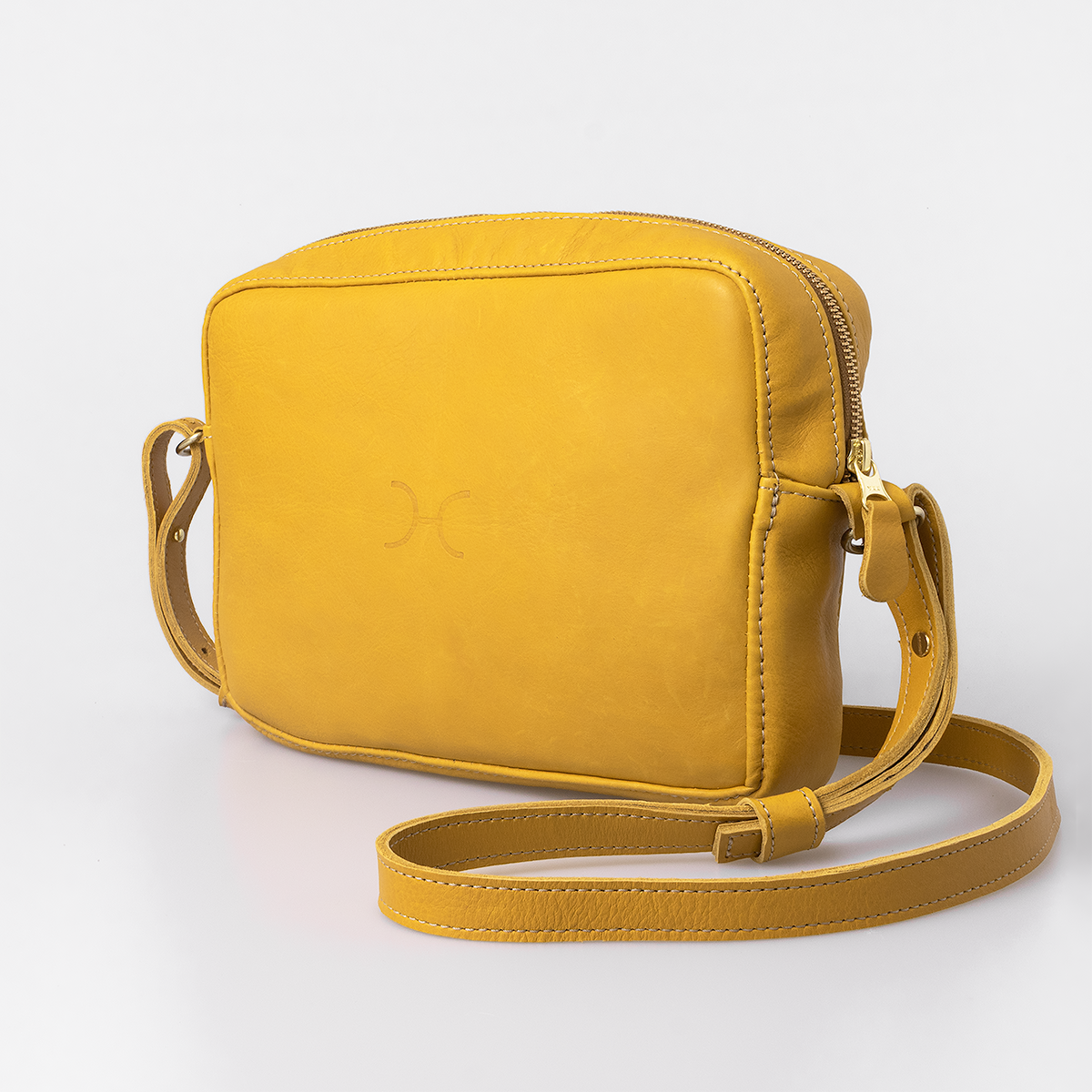 Boxy Handbag | Leather
