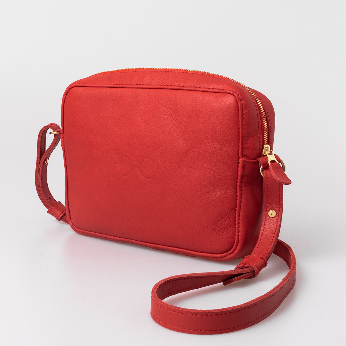 Boxy Handbag | Leather