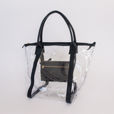 Island Hopper Tote | PVC & Leather