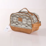 Vanity Bag | Laminated Fabric
