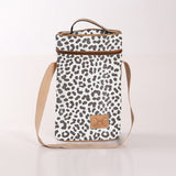 Wine Cooler Double | Laminated Fabric with Genuine Leather | In Stock