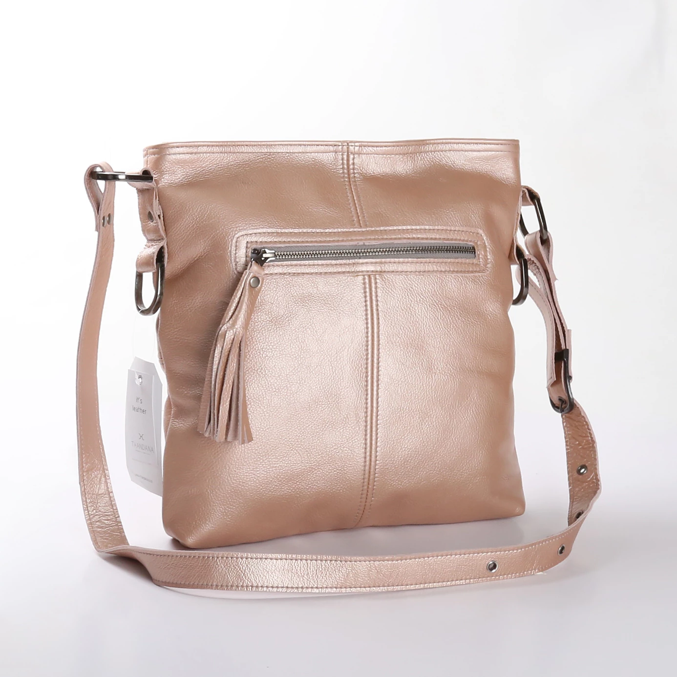 Messenger Handbag | Leather