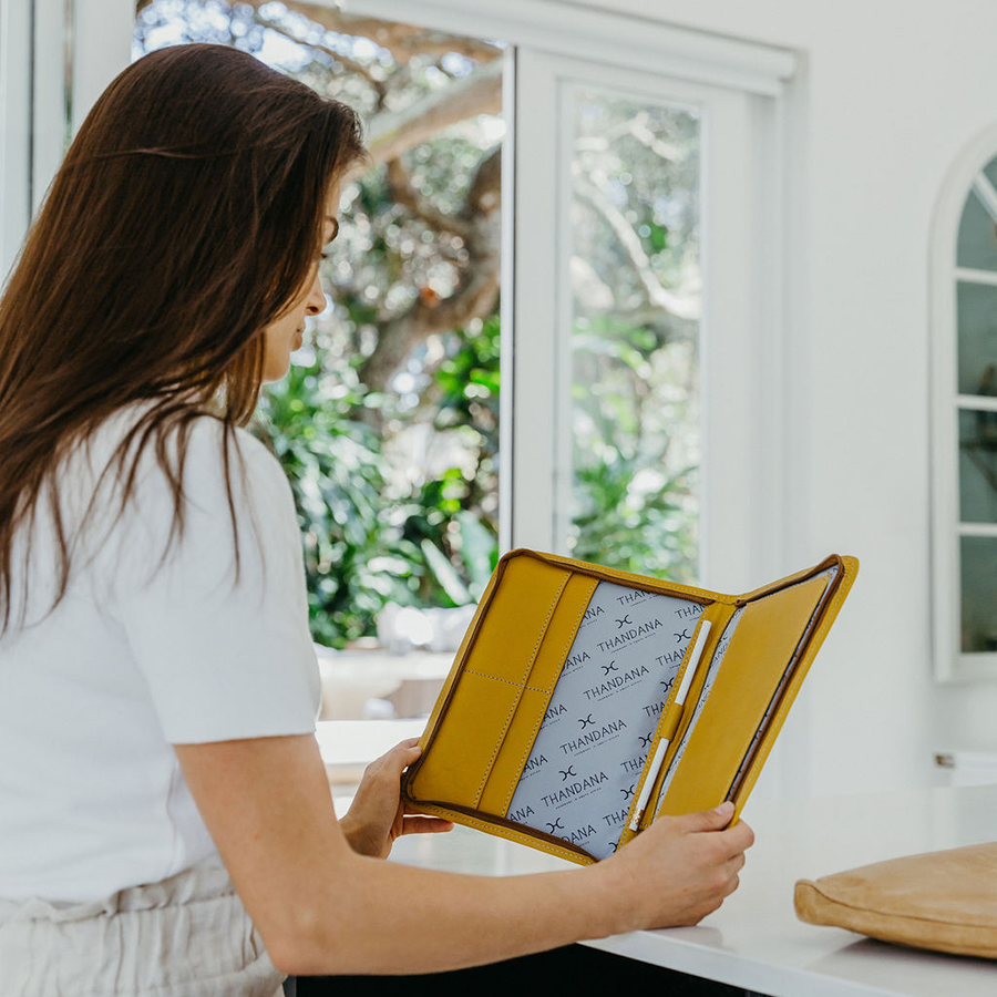 B5 Notebook Hardcover | Leather