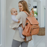 Baby Changing Backpack | Leather
