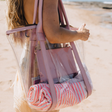 Island Hopper Tote | PVC & Leather
